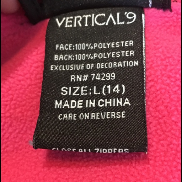 Vertical 9 Girls Jacket Sz L (14) - Picture 3 of 8